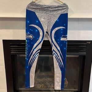 Seattle Seahawks spandex leggings. Women’s size Large. 36D